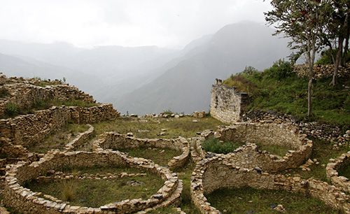 Pérou ruines Chachapoyas