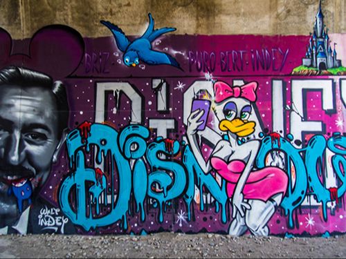 graffiti disney