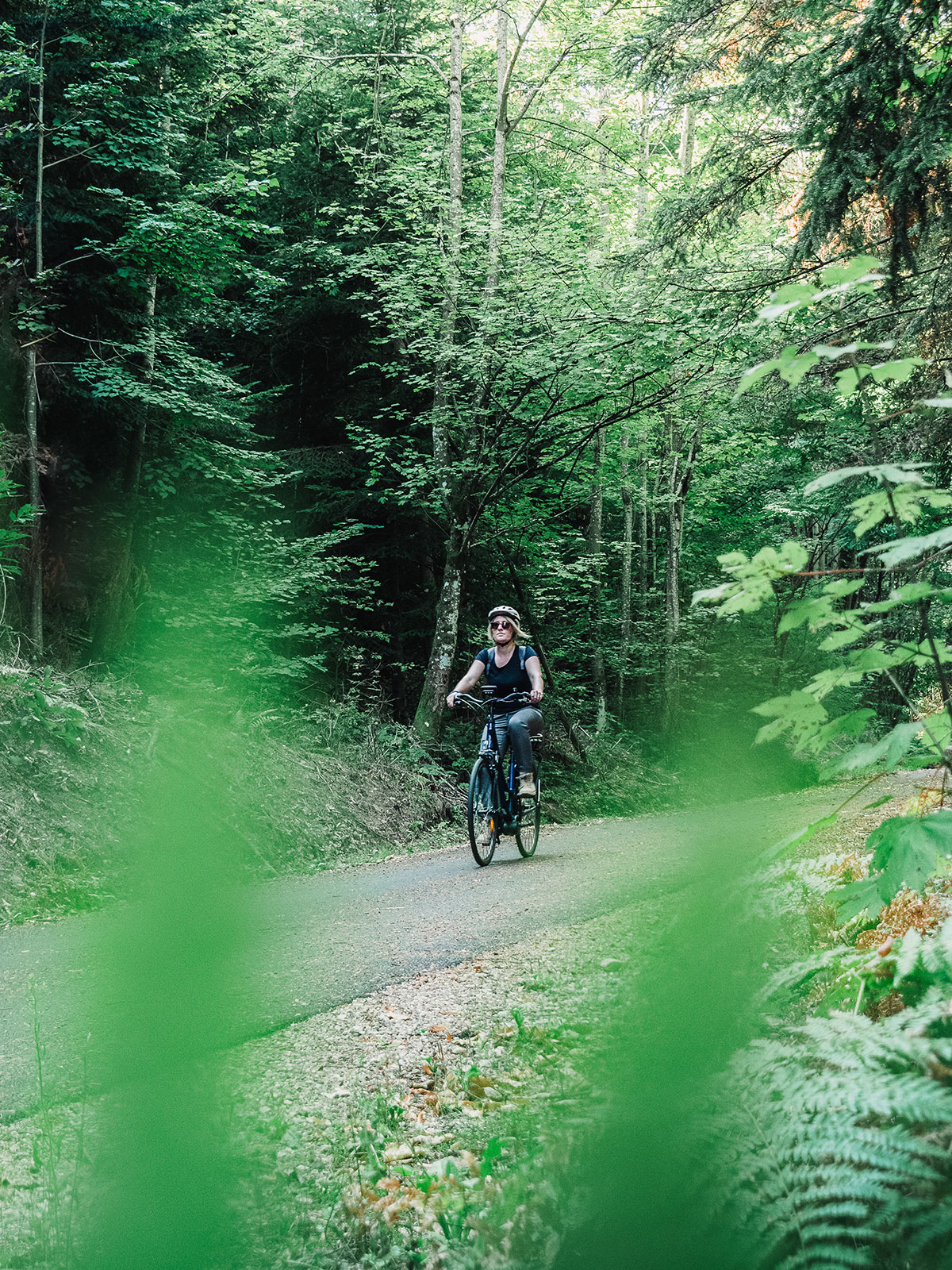 Via fluvia vélo route en Ardèche