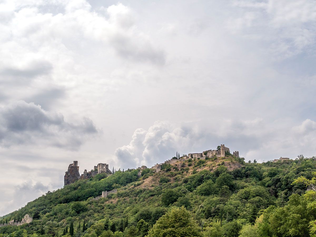 Ardèche - château de Rochemaure