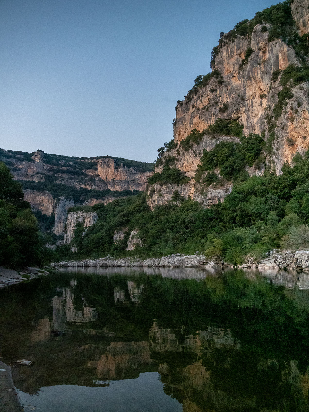Gorges de l'Ardèche - canoë bivouac de Gaud