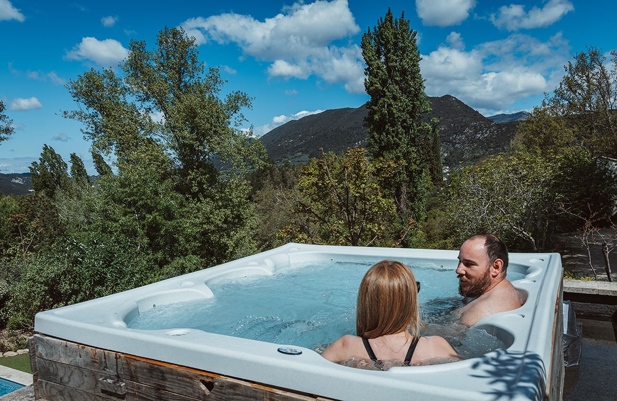 Hébergement avec jacuzzi Drôme Nyons