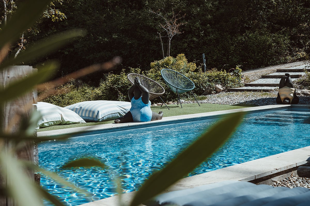 Hébergement avec piscine Drôme Nyons