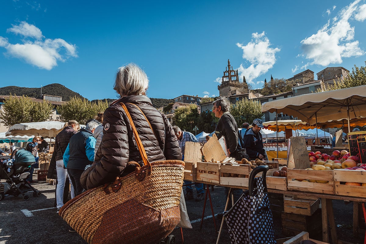 Marchée provençale de Nyons