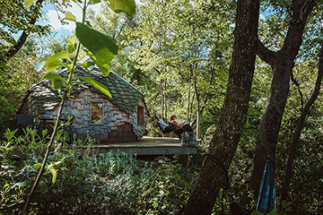 Nuit insolite en amoureux dans une cabane au coeur des Baronnies