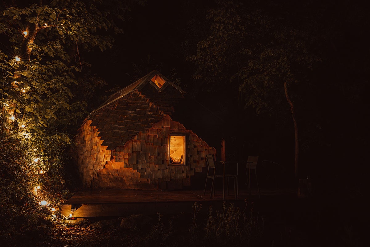 zome celeste nuit romantique Drôme provençale