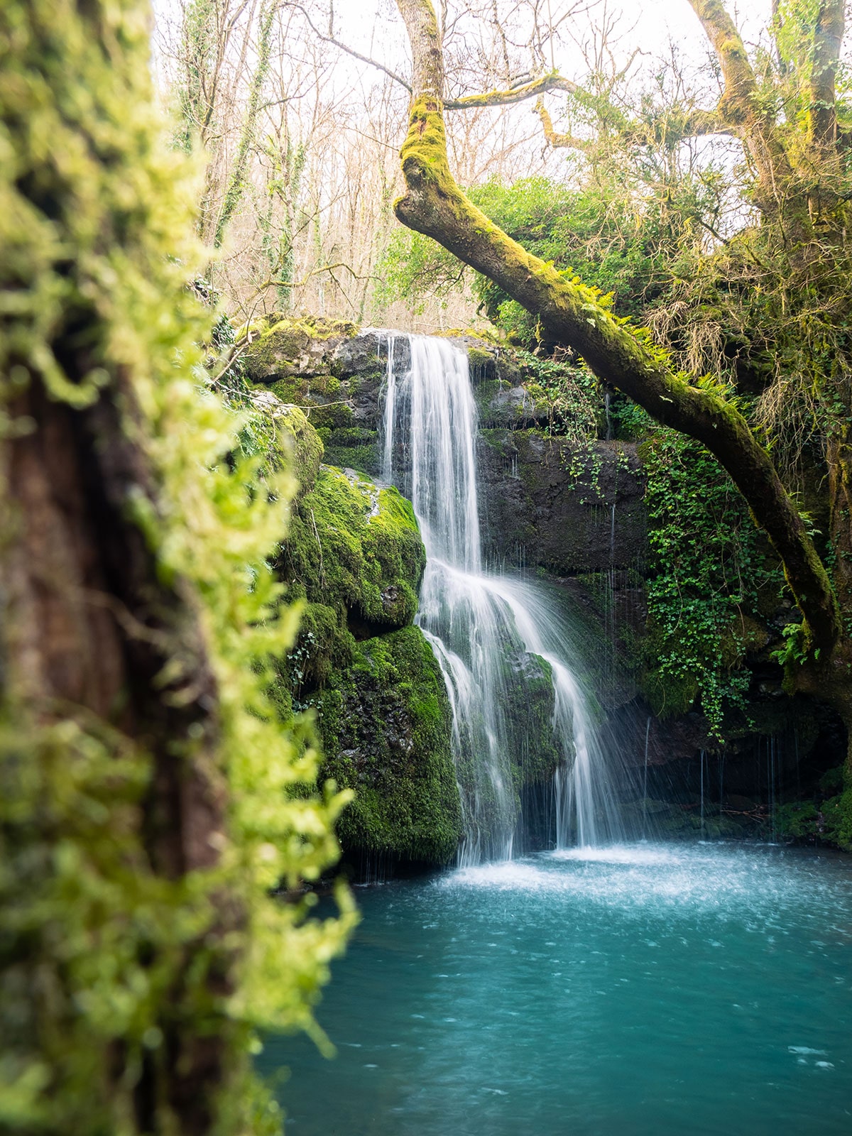 Cascade du Gournier en Ardèche