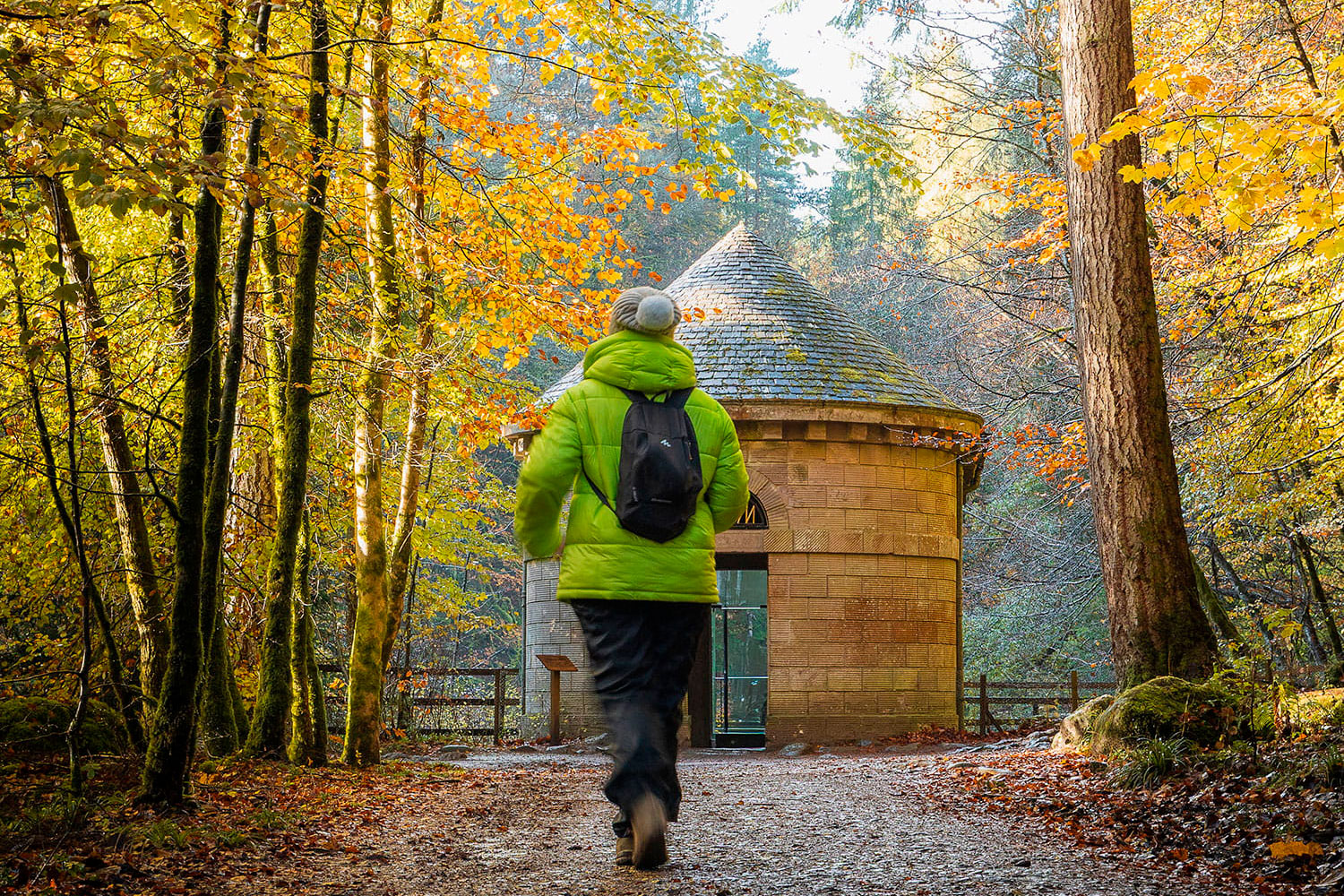 The Hermitage : les plus belles couleurs d’automne d’Écosse !