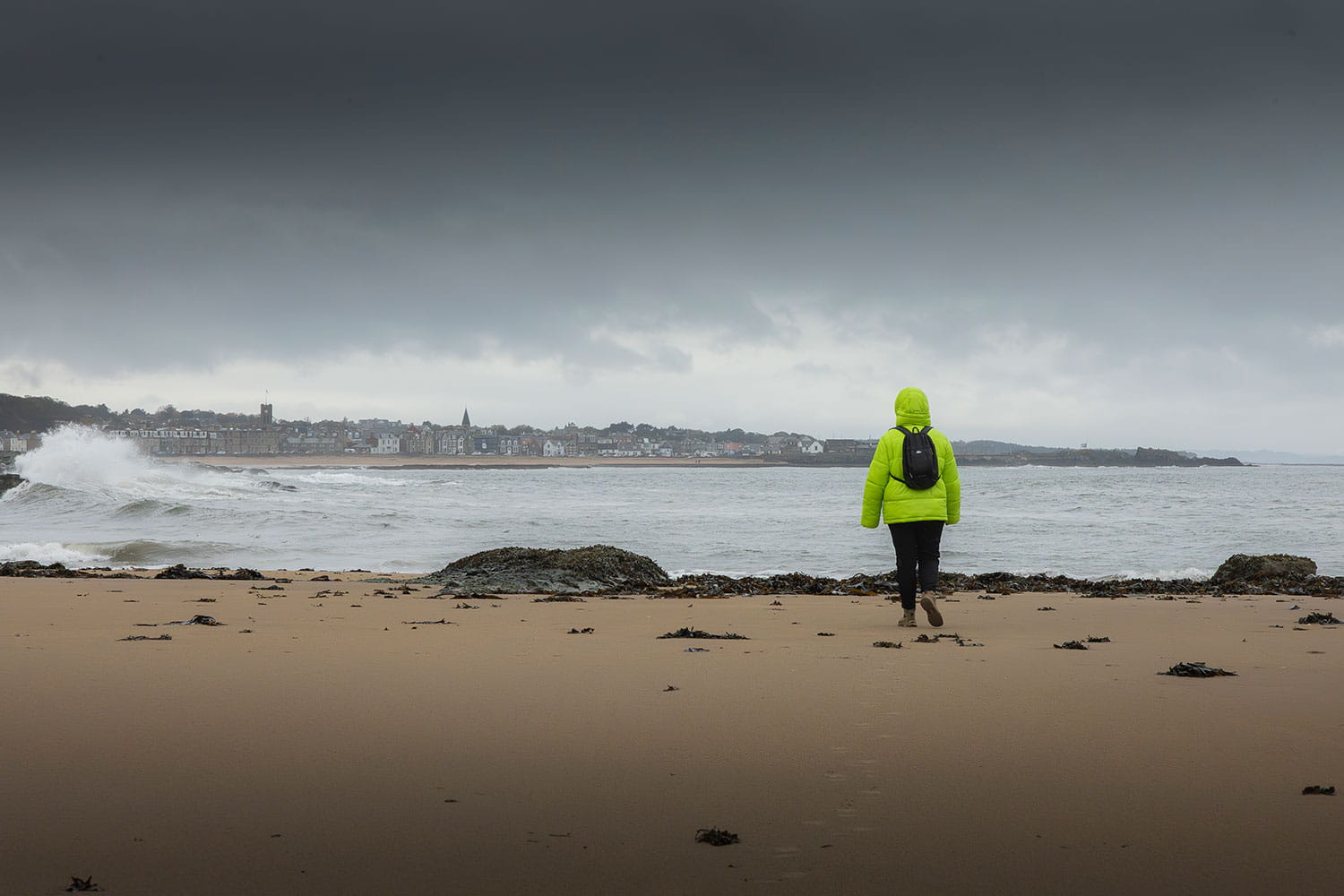 North Berwick plage