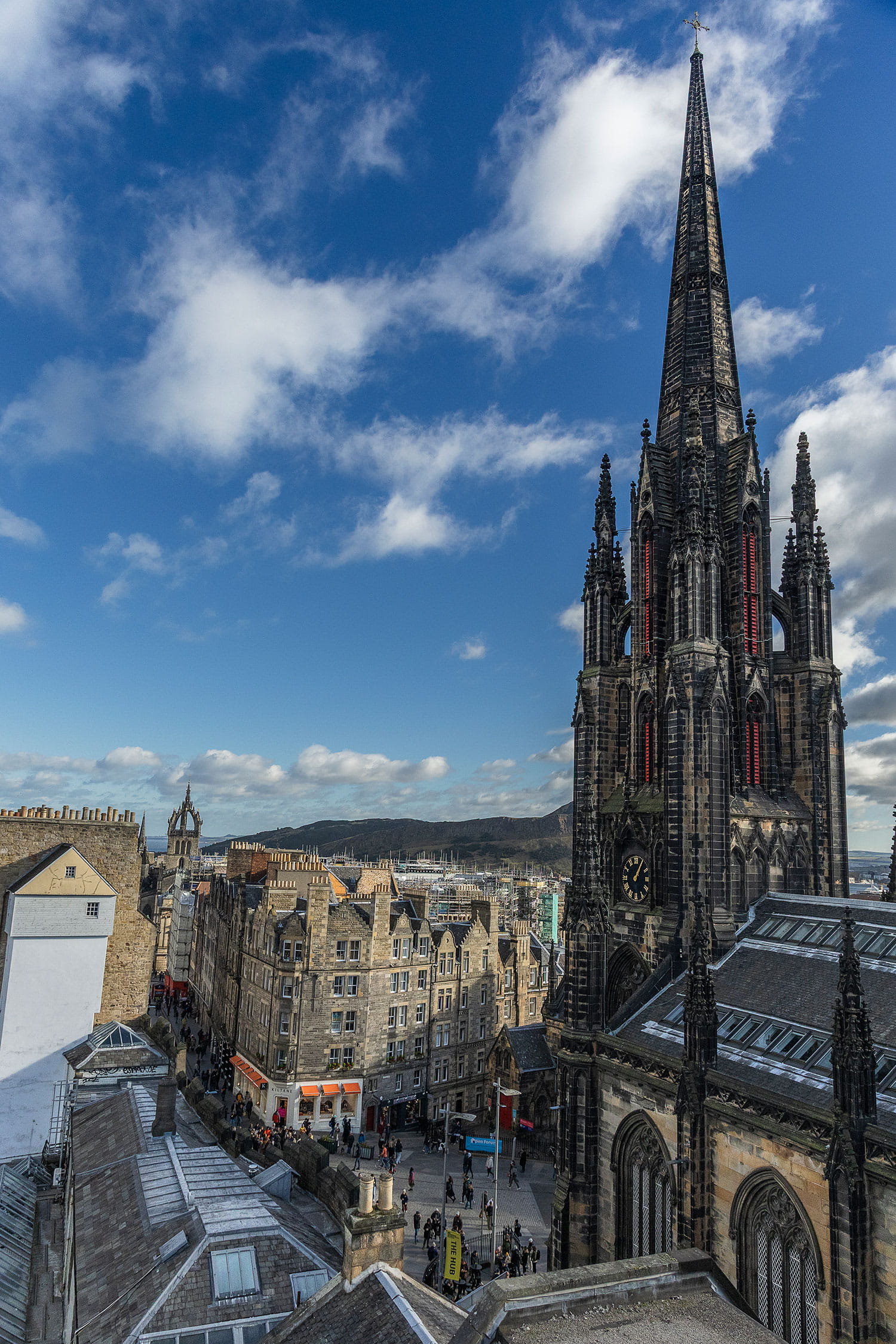 Royal mile Edimbourg