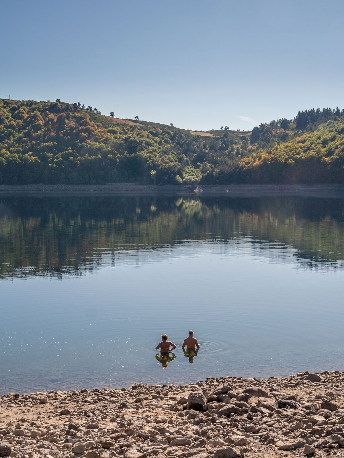Lac issarlès Ardèche
