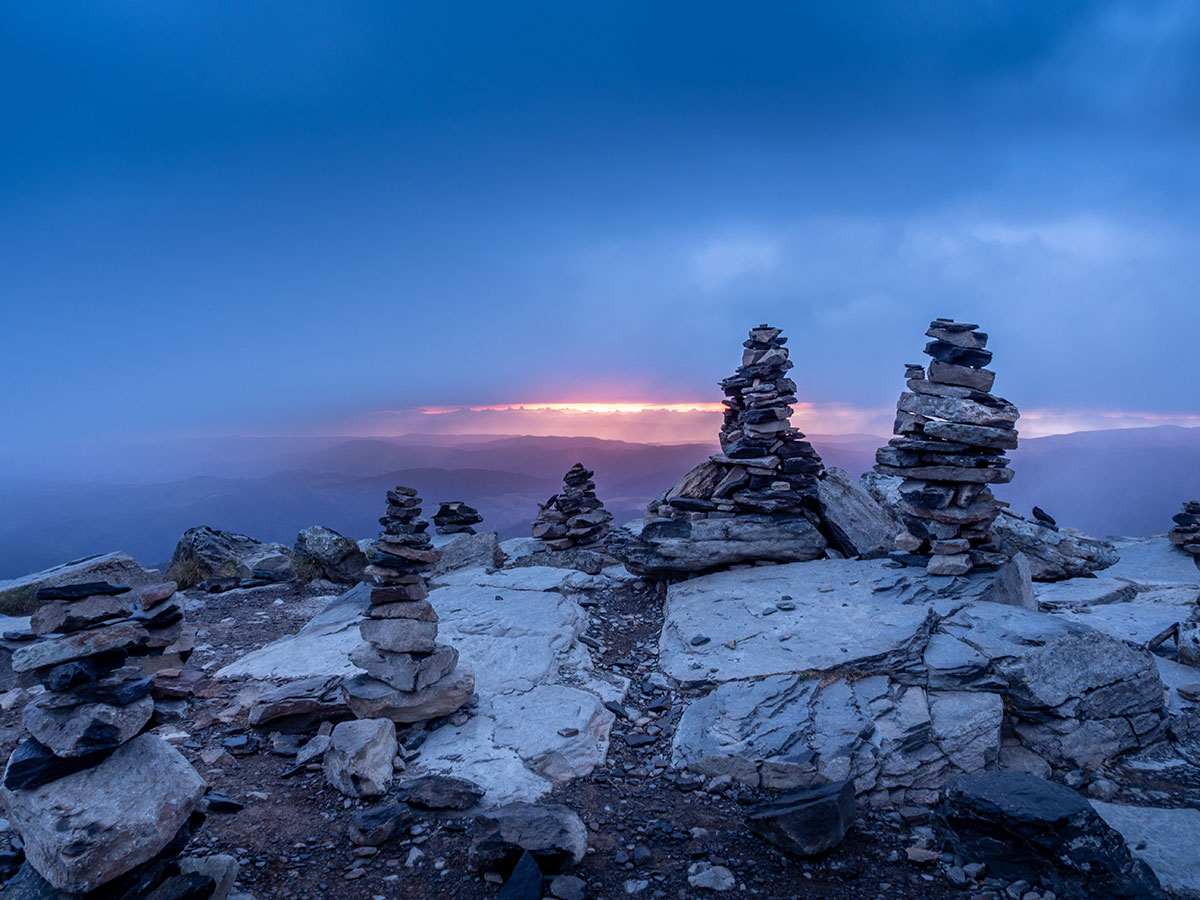 lever de soleil mont gerbier de Jonc