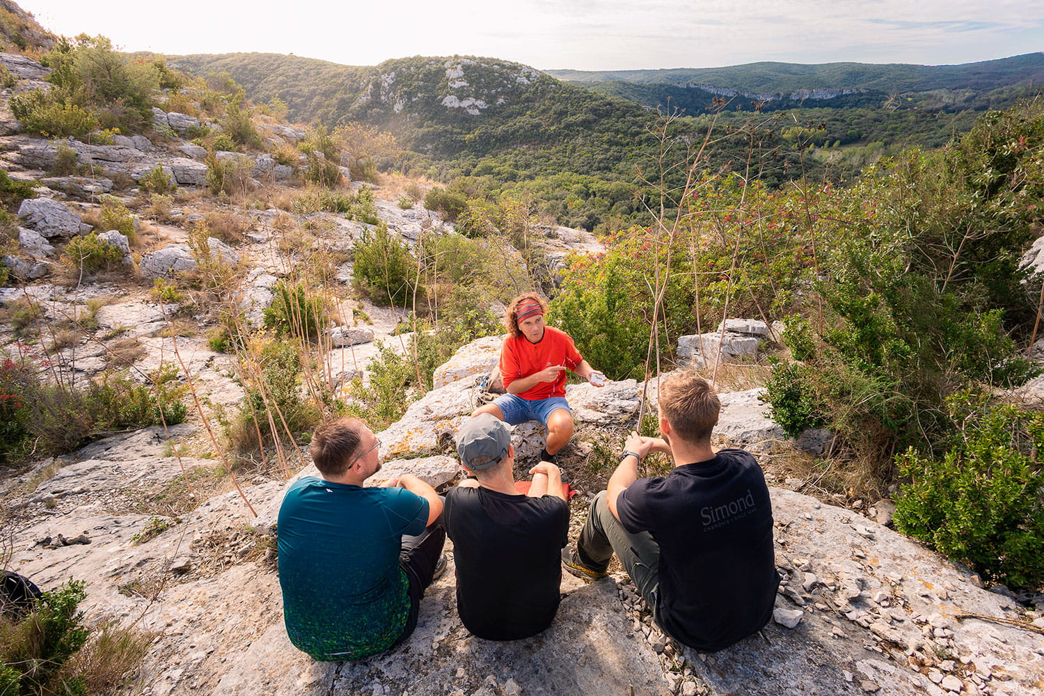 randonnée Gorges du gardon avec les Chemins magiques