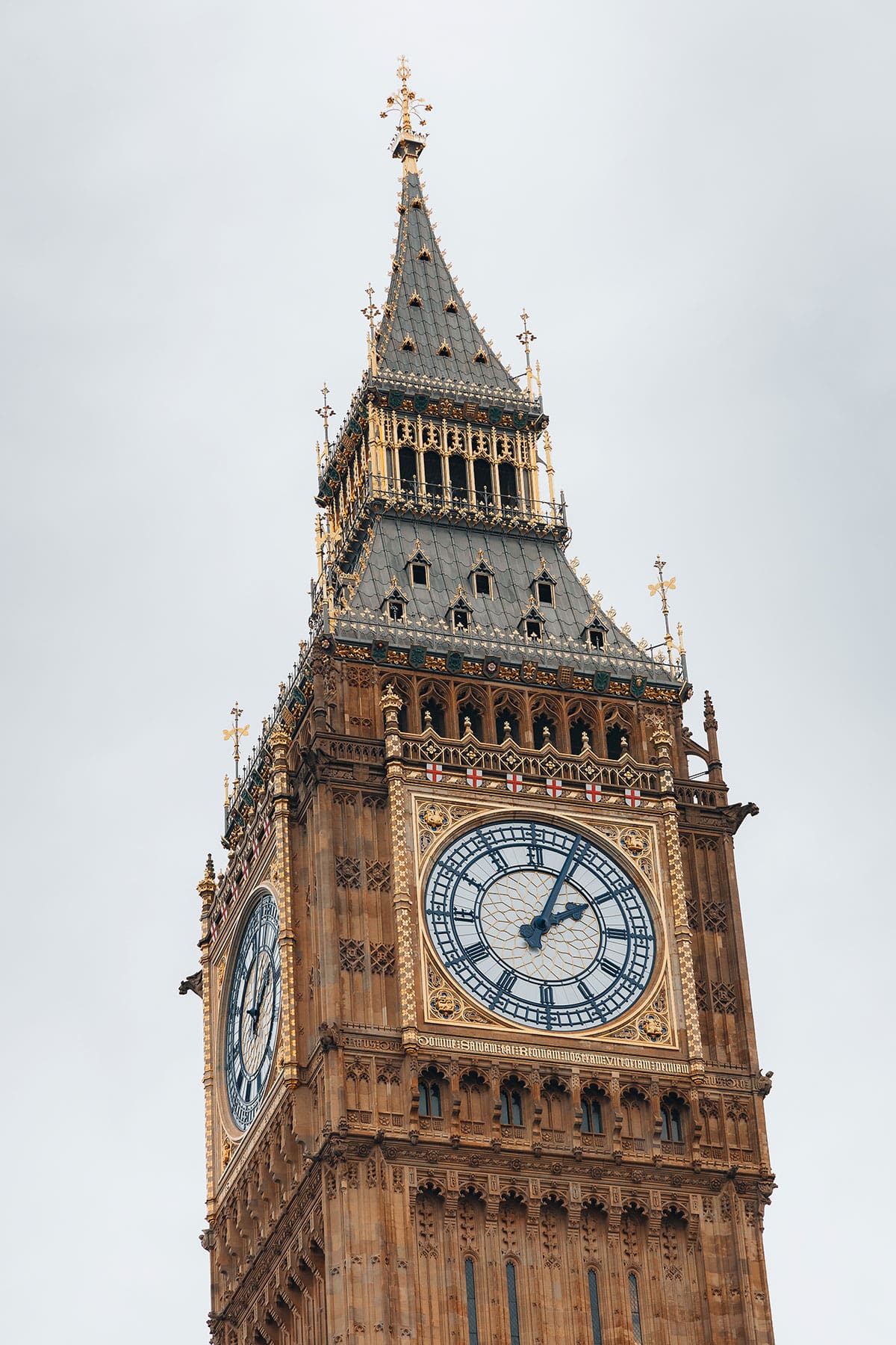 Londres-Big Ben et le abbaye de Westminster