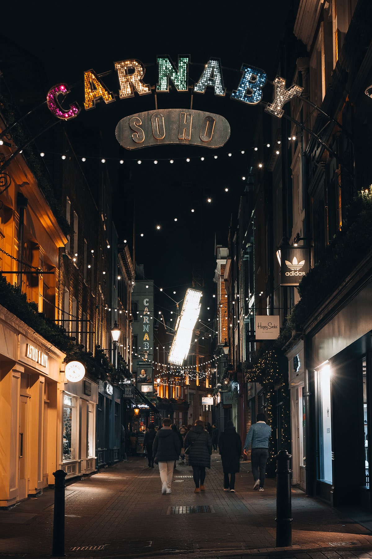  où voir les illuminations de noël à londres