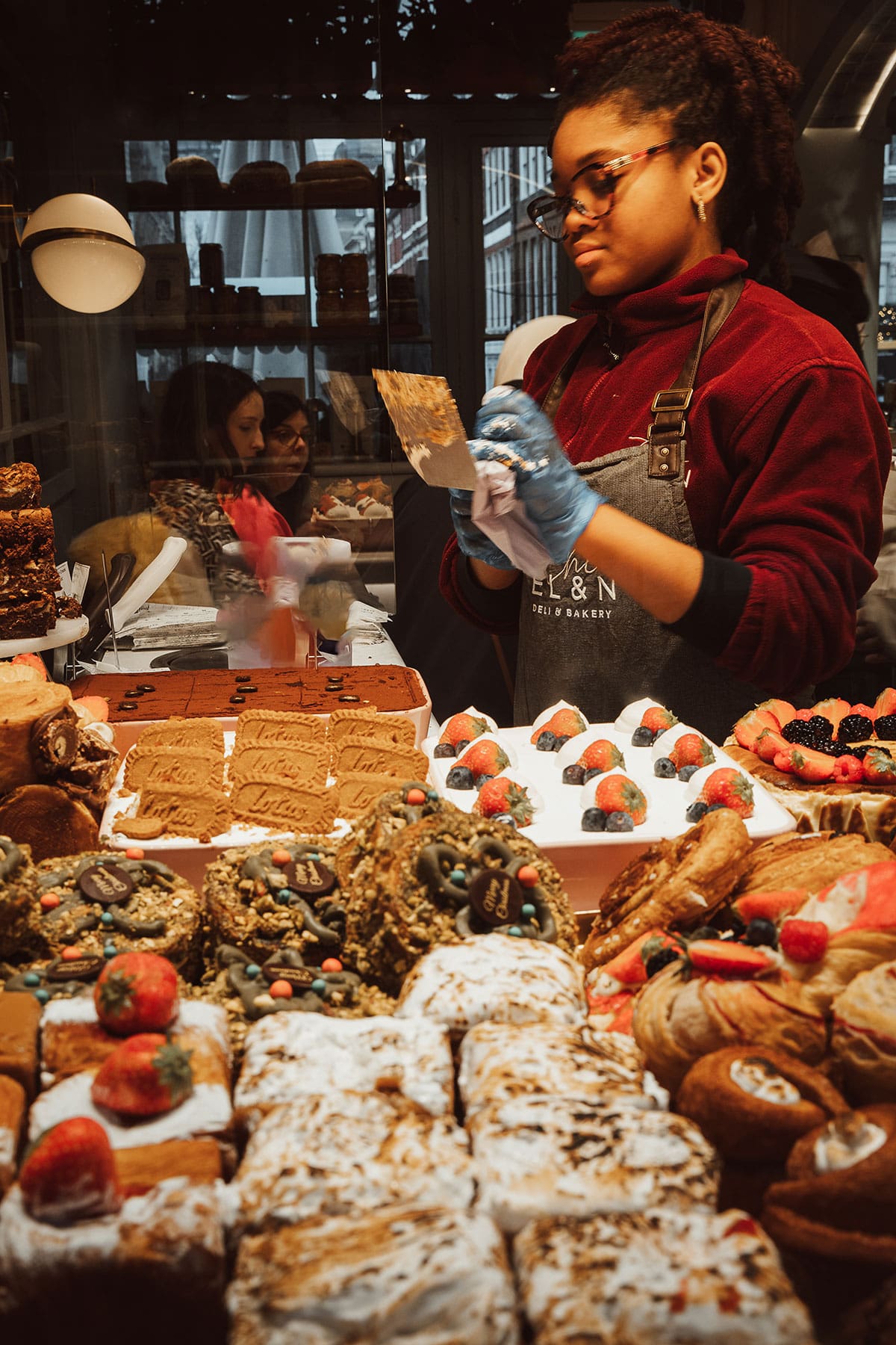 où manger à Londres- patisserie instagrammable el&n