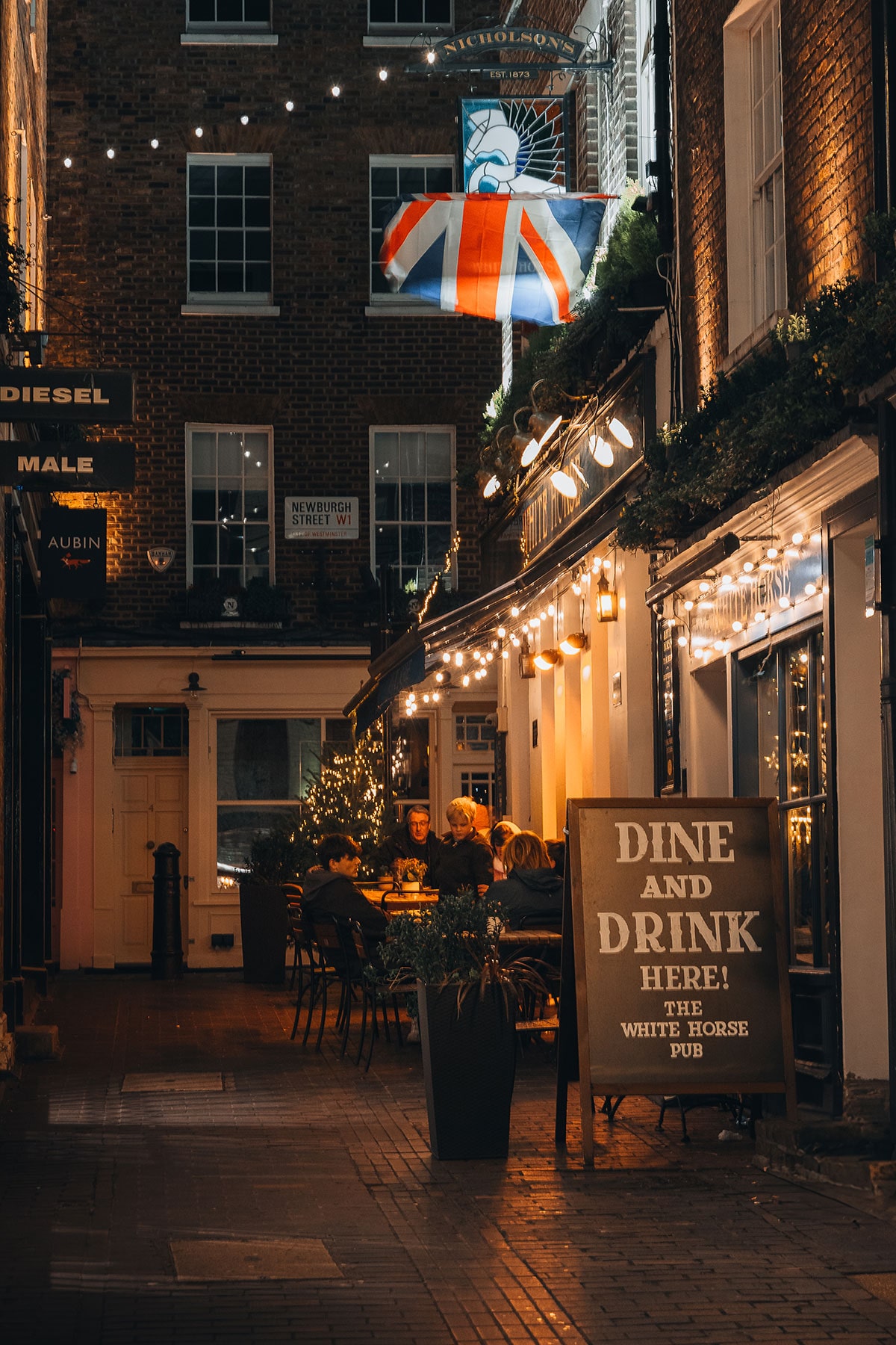  où voir les illuminations de noel à londres