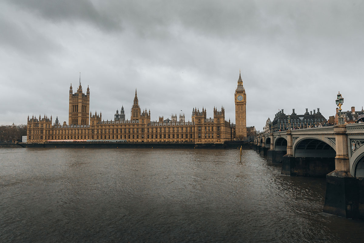 Londres-Big Ben et le abbaye de Westminster