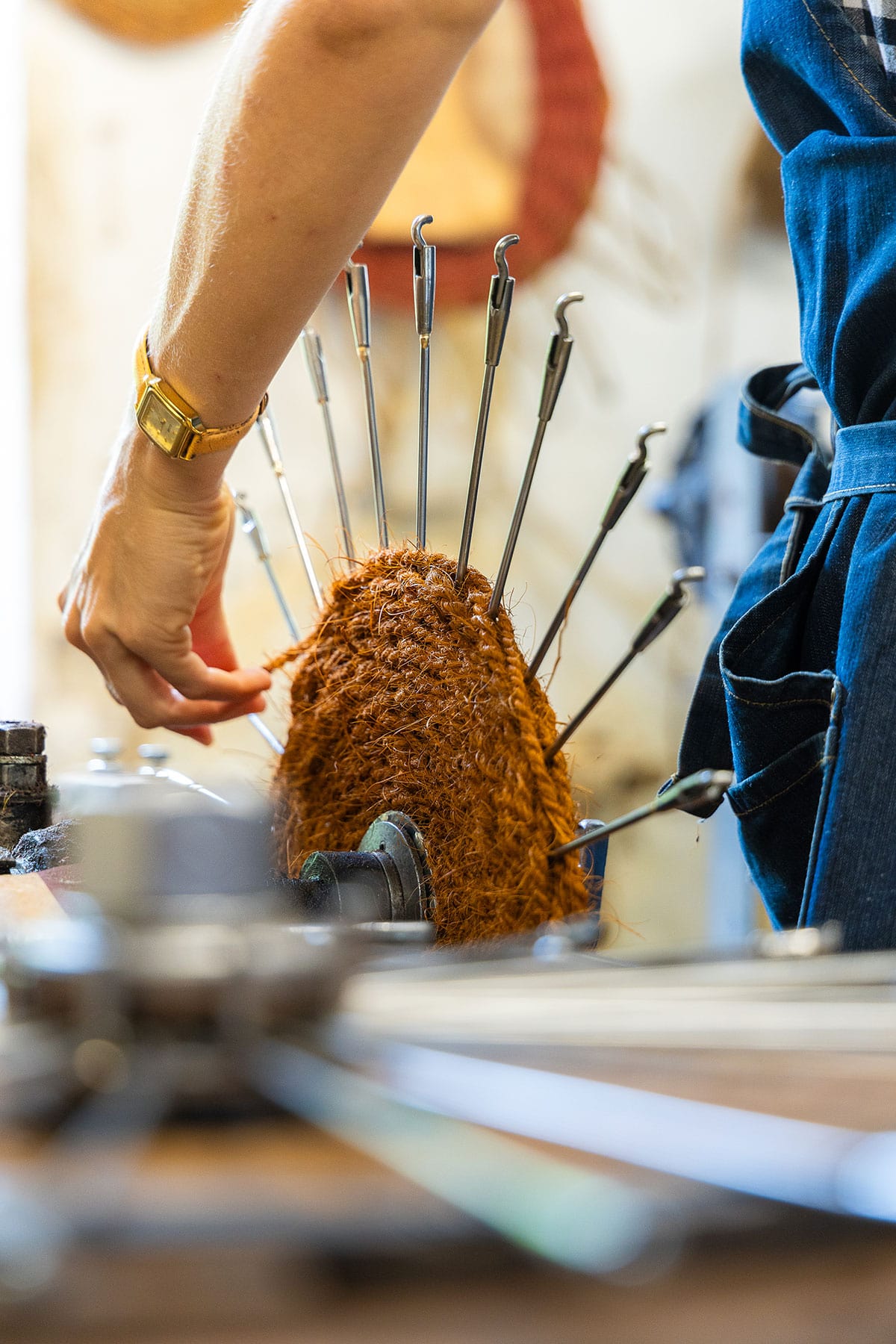 La scourtinerie, atelier artisanal en Drôme Provençale