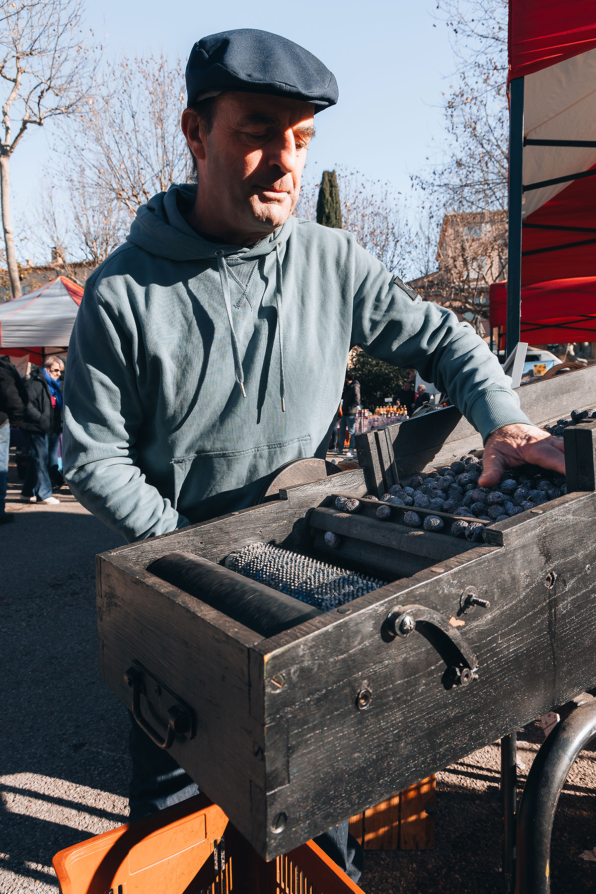 fête de l’olive piquée à Nyons