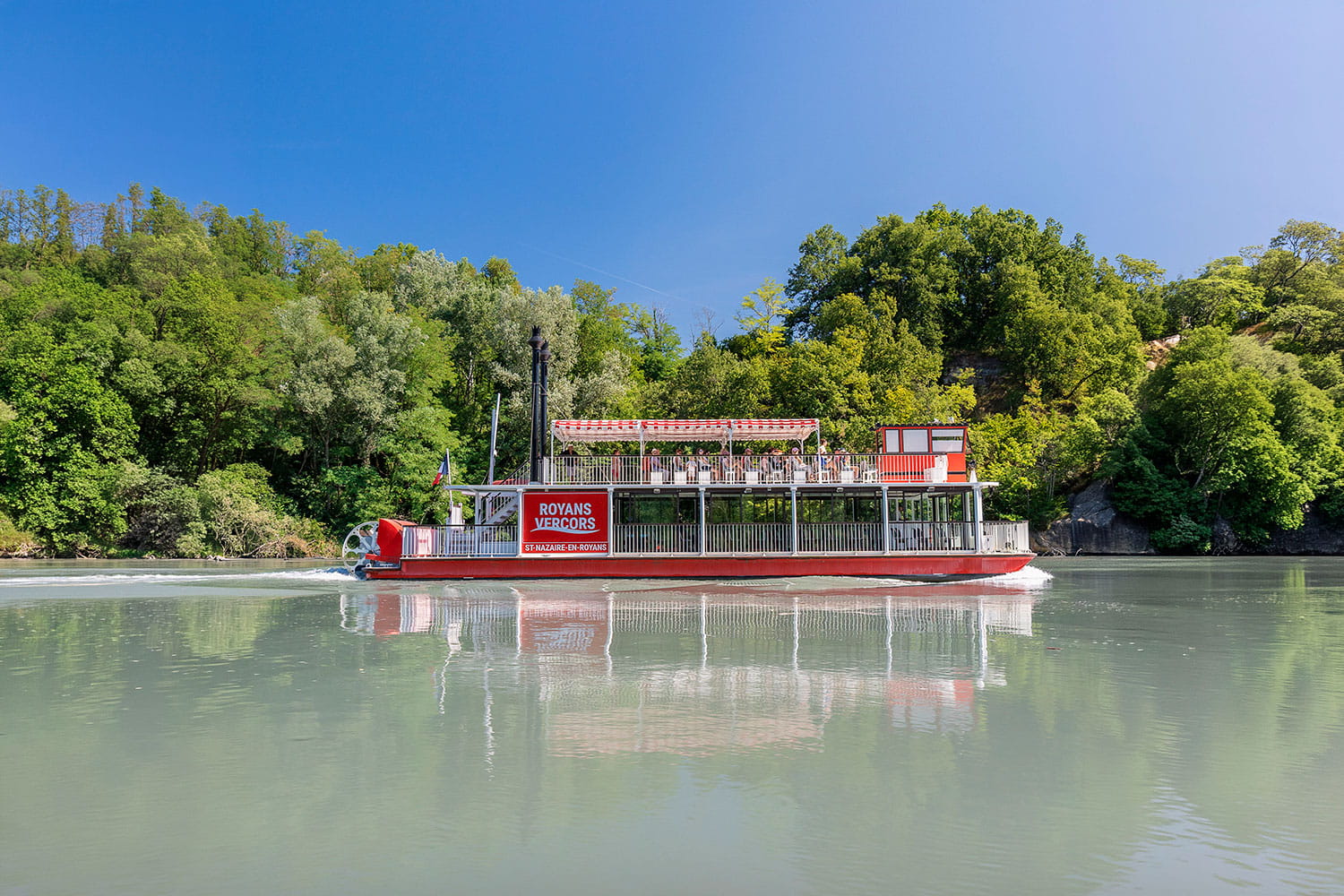 Bateau à roue Vercors Royans