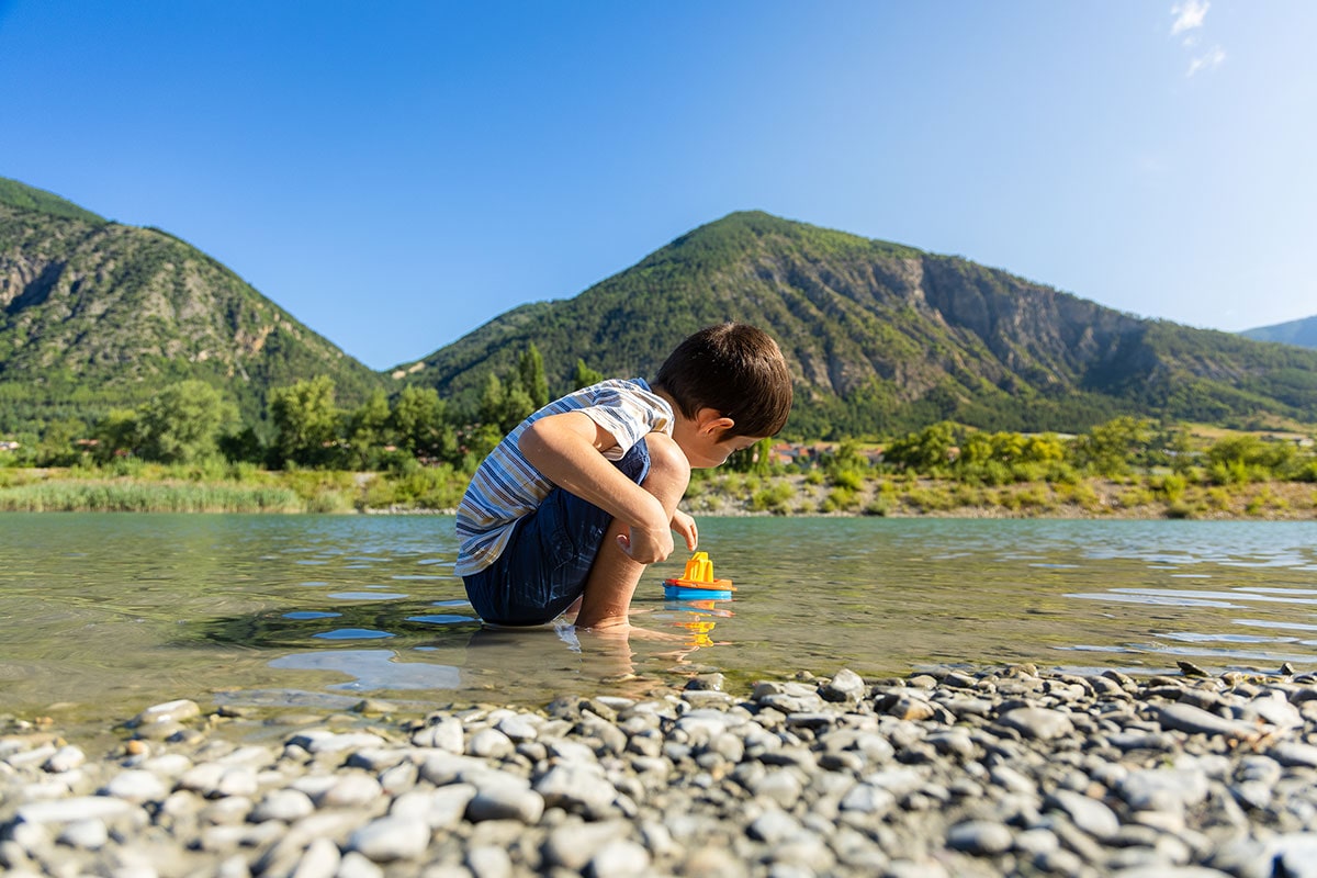 Week-end en famille dans la vallée de Serre-Ponçon