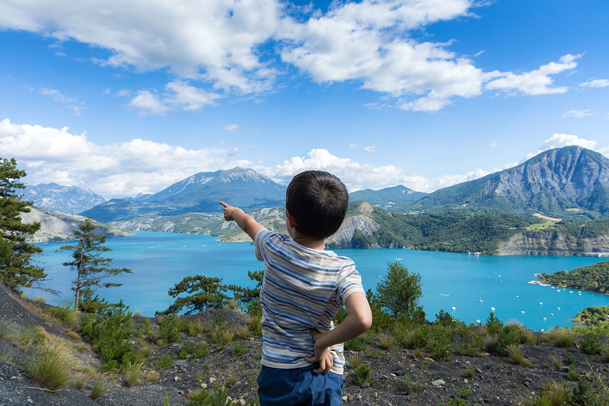 que faire autour du lac de Serre-Ponçon