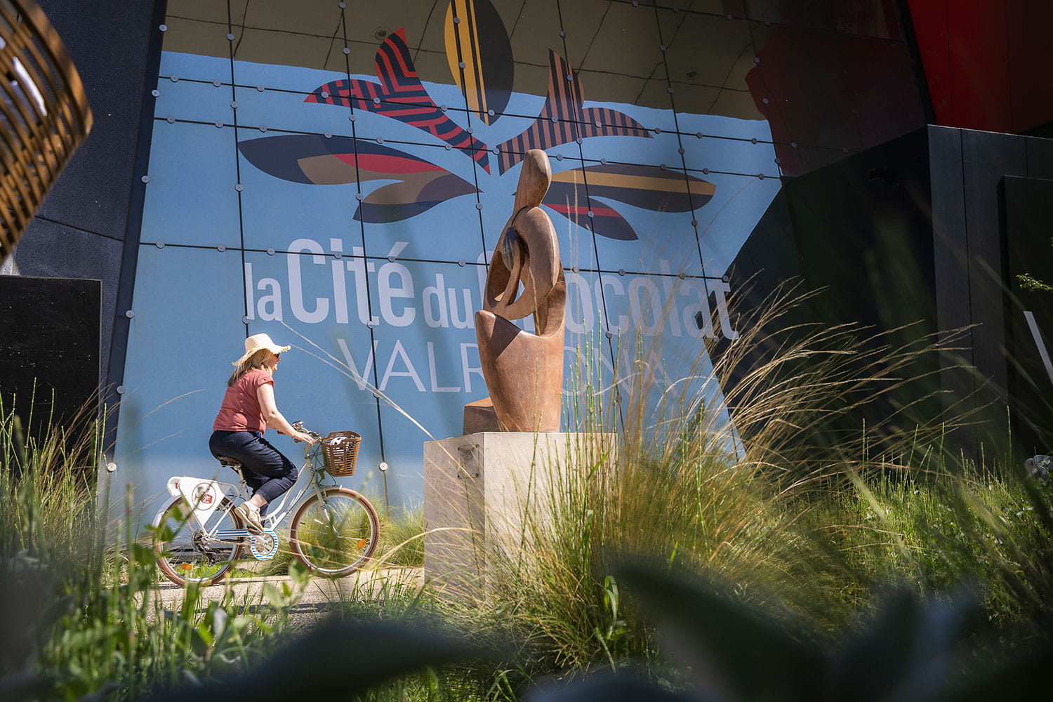 Viarhôna, vélo, cité du chocolat Valrhôna