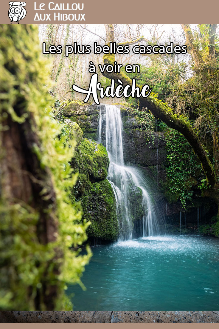 Les plus belles cascades à voir en Ardèche